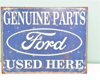 197. Ford Advertising Sign