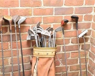 213. Golf Bag and Golf Clubs