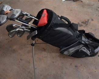 214. Golf Bag and Golf Clubs