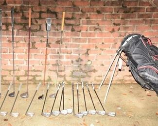 249. Golf Bag and Golf Clubs