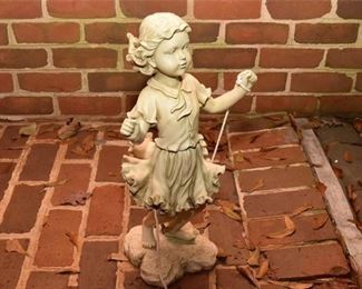 259. Garden Statue Of Girl