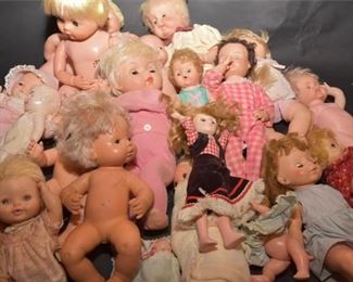 270. Group Lot of Dolls