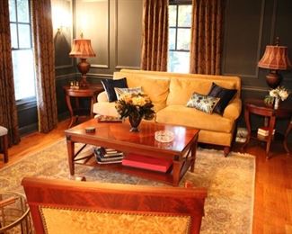 Kravet sofa & pair chairs