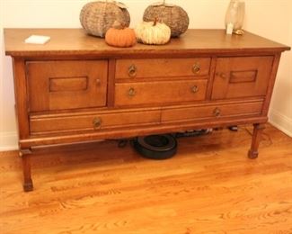 Vintage oak sideboard / buffet