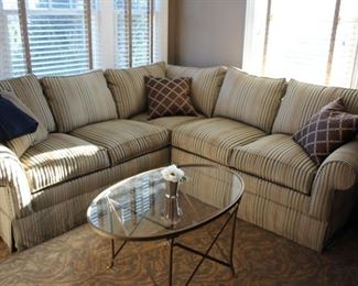 Ethan Allen sectional sofa