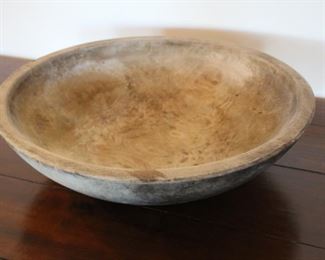 Antique dough bowl