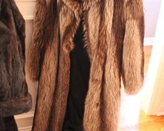 Racoon coat