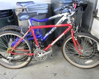 Haro x3 & Diamond Back mountain bikes