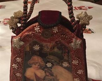 Mary Frances Christmas purse