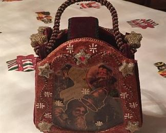 Mary Frances Christmas purse