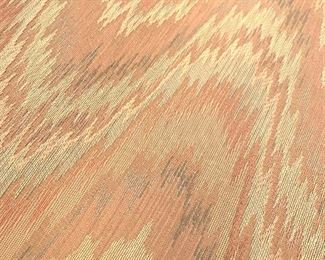 Close up of fabric on the Jack Brandt, sectional sofa.