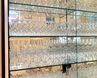 $6/each. Collection of 138 various pieces of crystal stemware, glassware and barware. Excellent condition. Mix n Match $6/each.