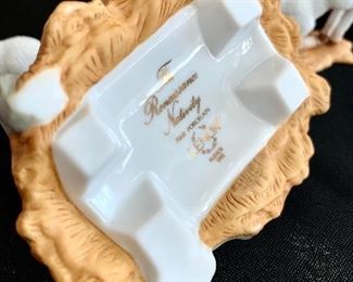 Close up of the Lenox hallmark.