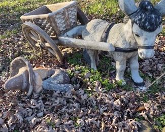 Concrete donkey