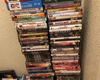 SO MANY DVD's