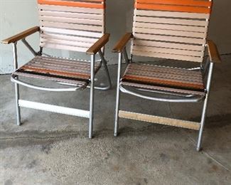 COOL VINTAGE LAWN CHAIRS