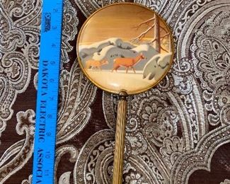 Hand Held Deer Mirror $25.00 ***