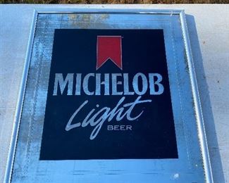Michelob Light Mirror