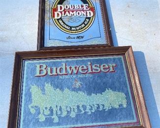 Budweiser/Double Diamond Mirrors