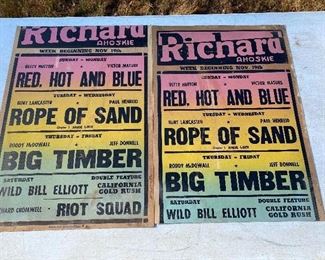 Ahoskie, N.C. Theatre Ads