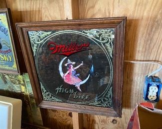 Miller Beer Mirror