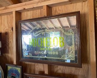 Michelob Beer Mirror