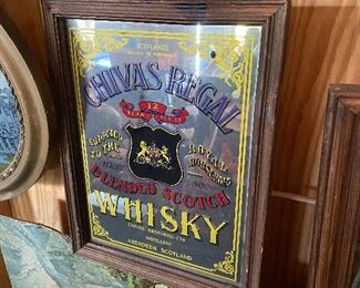 Chivas Regal Whisky Mirror