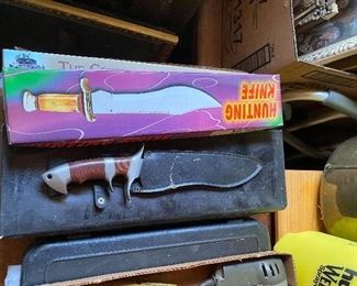 Assorted Sheath Knives