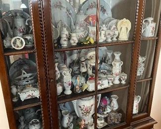 Lots of Vintage Moss Rose Chine