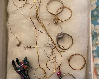 10K and 14K Gold Rings