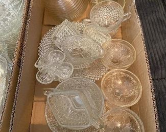 Lots of Old Glassware