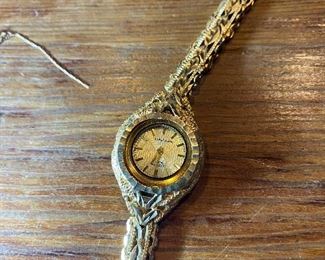 10K Gold Band Ladies Citizen Watch