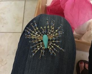 Highly Unusual Insect Pin and many other pieces