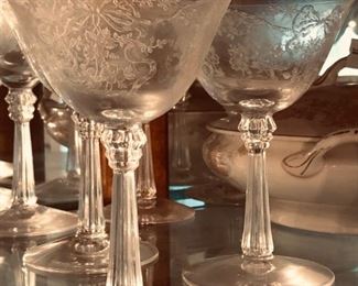 Crystal stemware