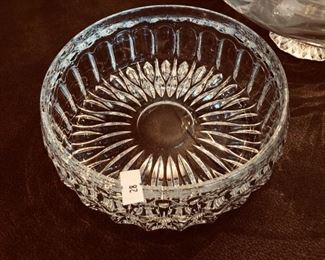 Crystal bowl 