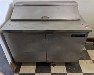 True Refrigerated Prep Table, Buyer Responsible For Removal