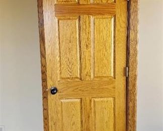30in x 79in Solid Wood Door