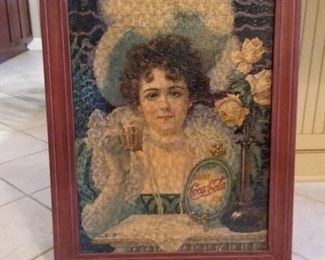 Framed One of Those girls Coca Cola Puzzle