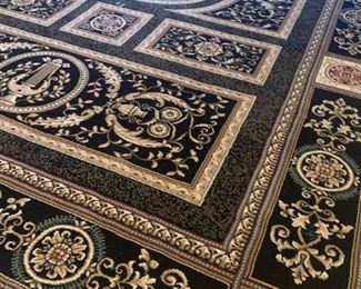 Large Empire Area Rug With Venetian Detailing