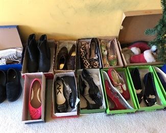Women’s shoes - size range from 7-1/2 to 8