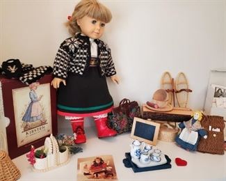 Kirsten, American Girl Doll,  with almost every accessorie