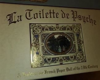 La Toilette de Psyche, French Paper Dolls of the 19th Century, Paper Dolls