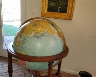 32 inch, Globe, World Globe, lit