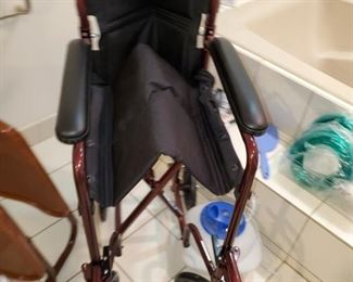 Medical equipment, wheel chair, Transport chair
