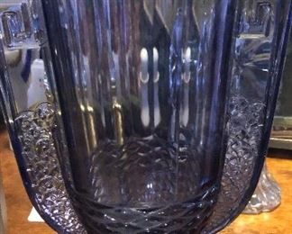 Beautiful art deco Amethyst colored vase - $180.00!