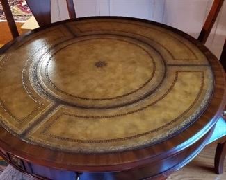 Top of Drum/Card Table by Maitland Smith