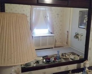 Mirror (hangs on wall over dresser)