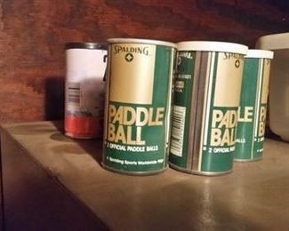 Paddle balls