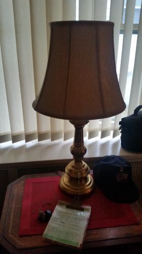 Brass lamp