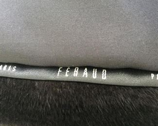 Neiman Marcus FERAUD Paris
Full-length Long Ladies Black Mink Fur Coat
Made in Canada
Estimated retail: $29,000
Extremely high quality. Excellent condition. Excellent, clean lining. Dual slit pockets at sides. Concealed 3 hook-and-eye closures in front. Front-top button for extra warmth. Worn twice. Magnificent sheen on this fur.
This coat has NOT been altered in size from its original purchase.
4 monogrammed initials in inside lining.
Comes with Neiman Marcus dust bag.
APPROXIMATE MEASUREMENTS:
Length from top of shoulder to bottom of coat: 52"
Shoulders: 18"
Sleeve: 26"
Waist: 40"